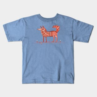 Aztec Fox Kids T-Shirt